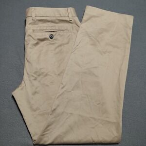 Bonobos Chino Pants Men 30/30 Tan Wednesday Athletic Fit Cotton Flat Preppy